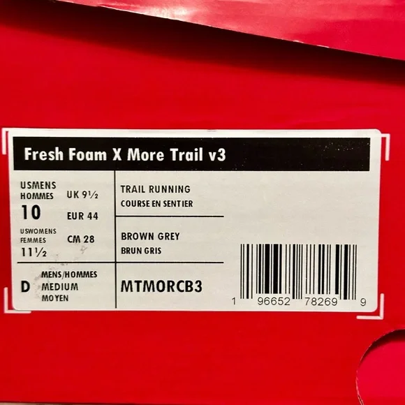Fresh Foam X More Trail v3 Shoes - Picture 4 of 4
